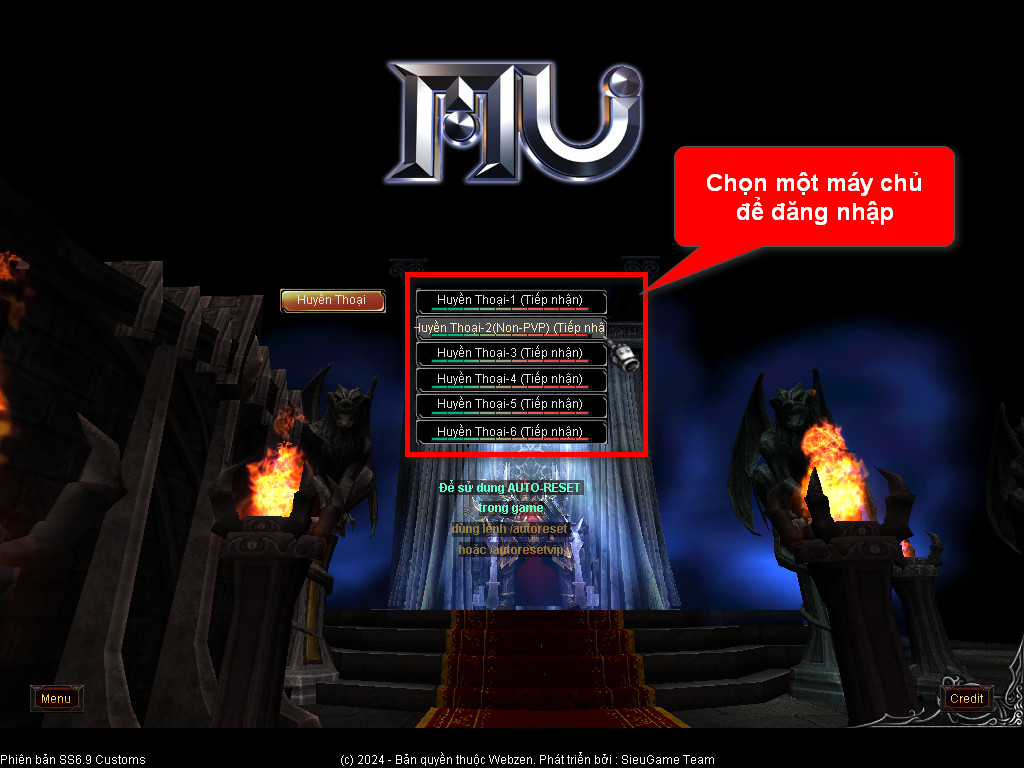 Chức năng chính của Game MU Bảo Châu